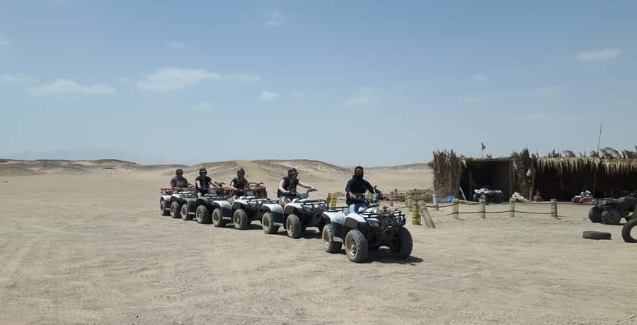 From Hurghada: Makadi Bay ATV Tour - The route from Hurghada into Makadi Bay