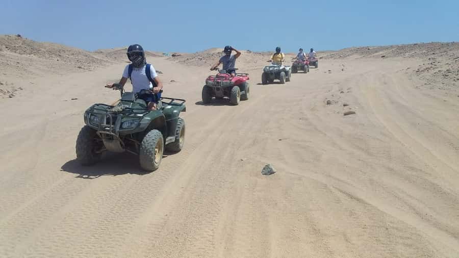 From Hurghada: Makadi Bay ATV Tour - Rock formations, cliffs, and the Red Sea
