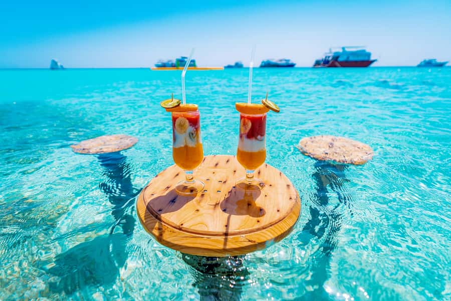 From Hurghada: Paradise Island Snorkeling Cruise with Lunch - The journey from hotel to marina