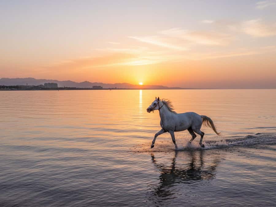 From Hurghada: Red Sea Sunrise and Desert Horseback Riding - The two-hour ride: the best all-round choice