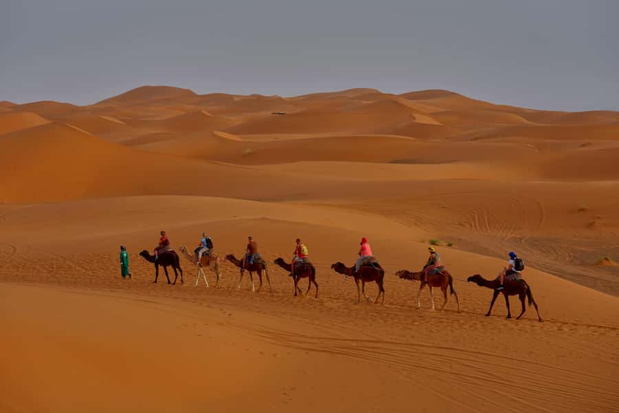 From Marrakech: 3-Day Desert Tour to Agadir - Camel trekking into Erg Chebbi