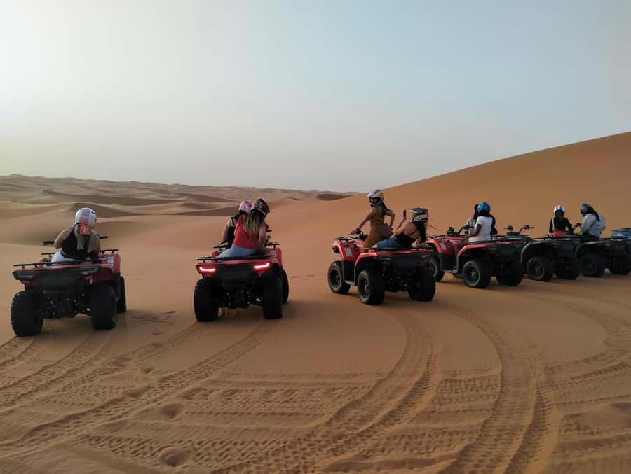 From Marrakech 3 Days Desert Merzouga with Camel & Quad bike - From Marrakech to the High Atlas