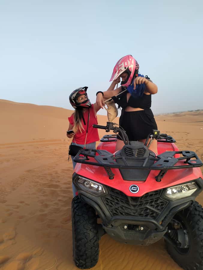 From Marrakech 3 Days Desert Merzouga with Camel & Quad bike - Night one in Dades or Tinghir
