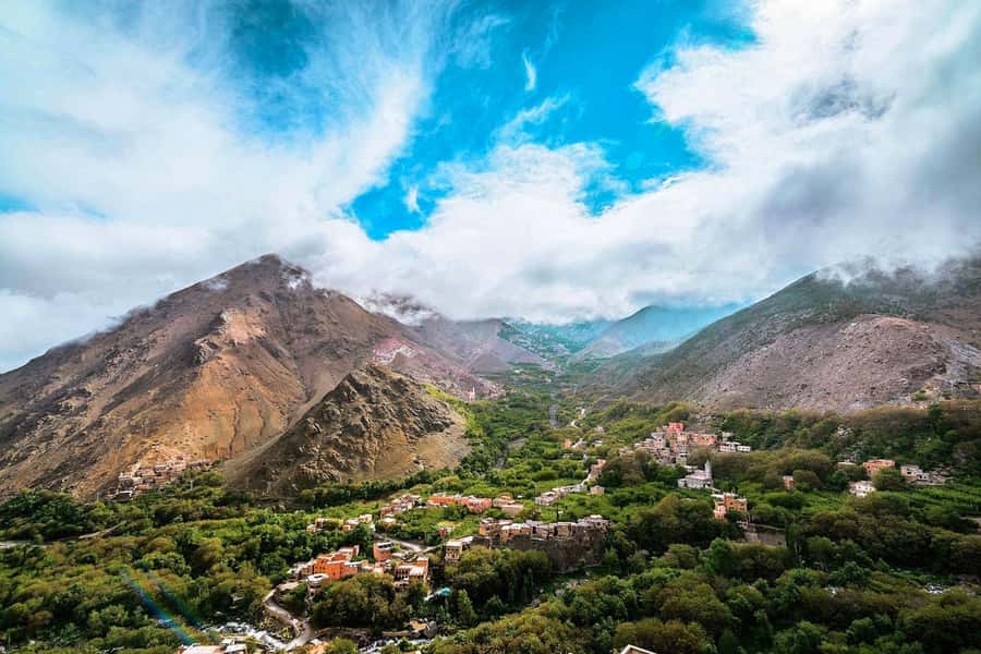 From Marrakech: Atlas Mountains Full-Day Hiking Trip w Lunch - Moulay Brahim and the first mountain views
