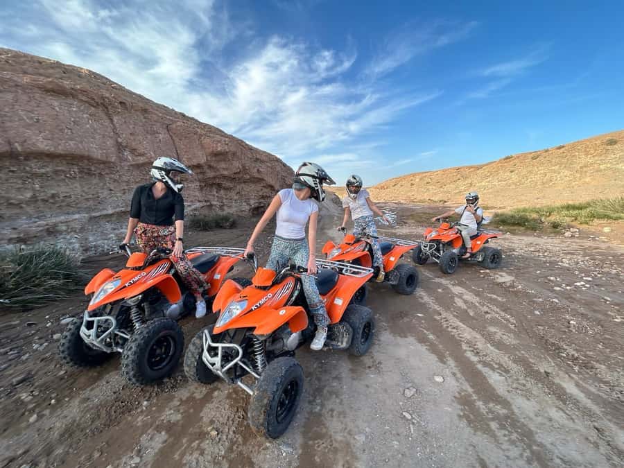 From Marrakech: ATV Quad Bike Tour in Agafay Desert - Leaving Marrakech for Agafay’s rocky desert
