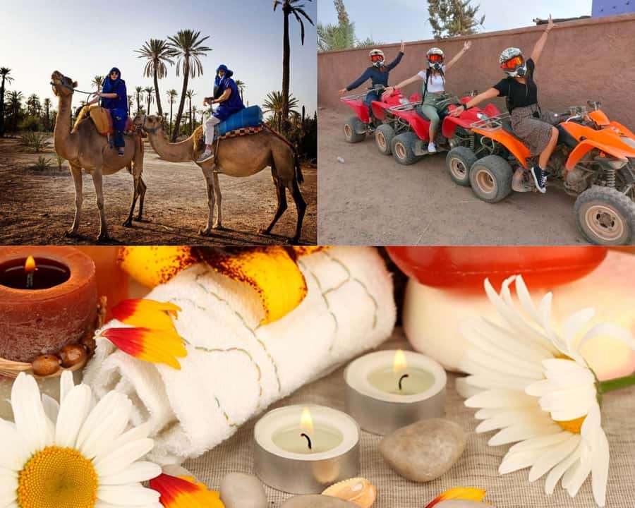 From Marrakech: Camel Ride, Quad Bike & Spa Full-Day Trip - The quad-bike ride: the day’s loudest hour