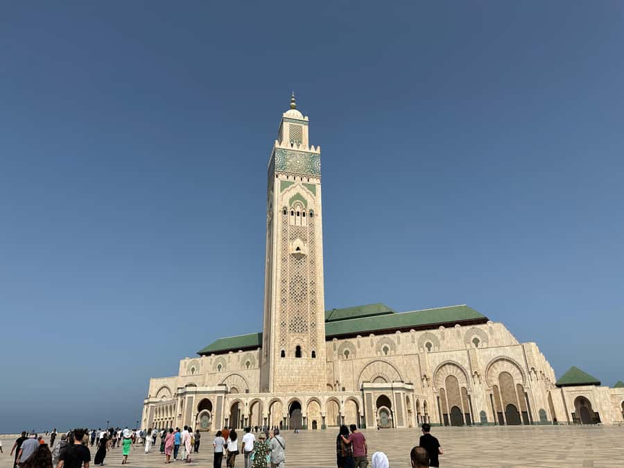 From Marrakech: Casablanca Day Trip by van - Hassan II Mosque: the main reason to go