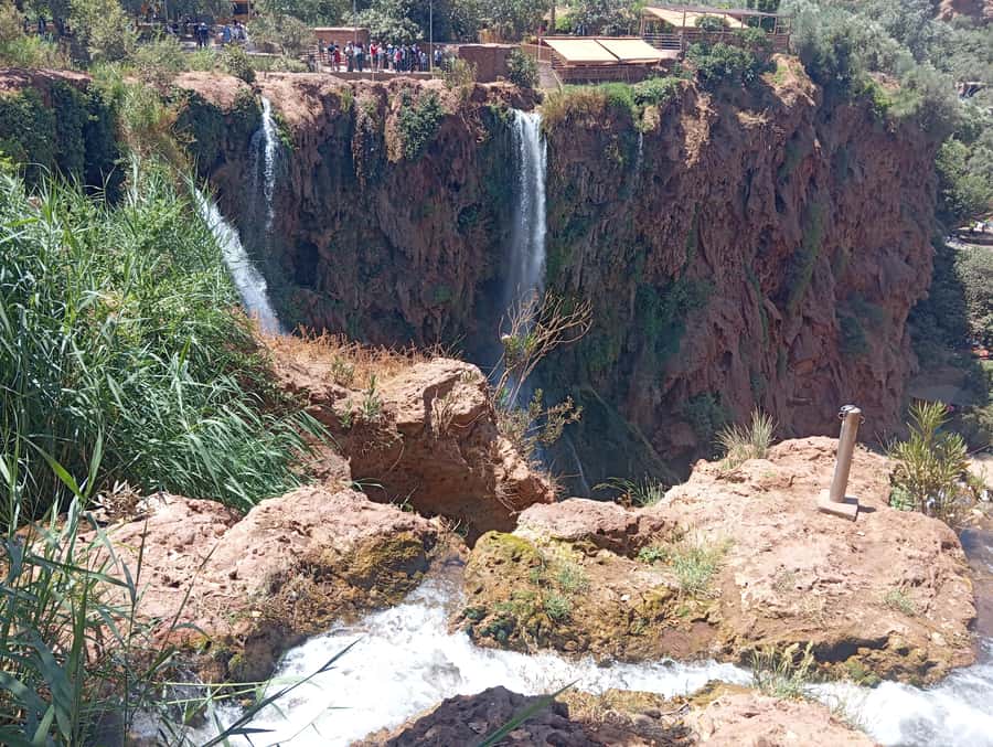From Marrakech: Day Tour to Ouzoud Waterfalls - Lunch above the waterfall