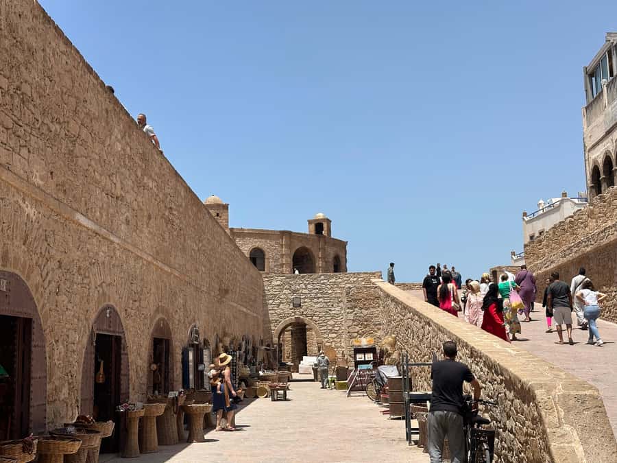 From Marrakech: Essaouira Day Trip with Beach Activities - The port, cannons, and Atlantic views
