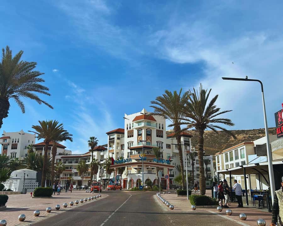 From Marrakech: Full-Day Trip to Agadir - Oufella and the view across Agadir