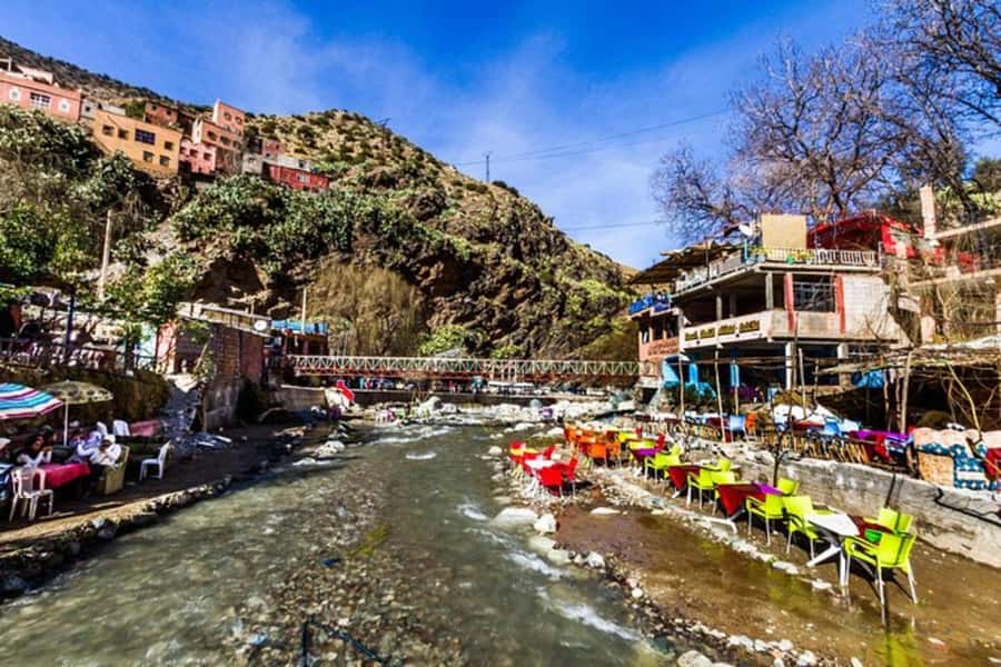 From Marrakech: Half-Day Tour to Atlas Mountains & Ourika - A Berber breakfast at the argan co-operative