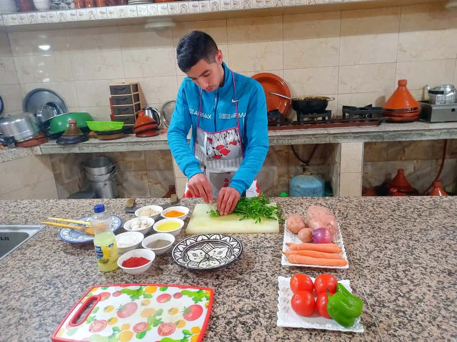 From Marrakech: High Atlas Berber Cooking Class - Walking into a Berber village