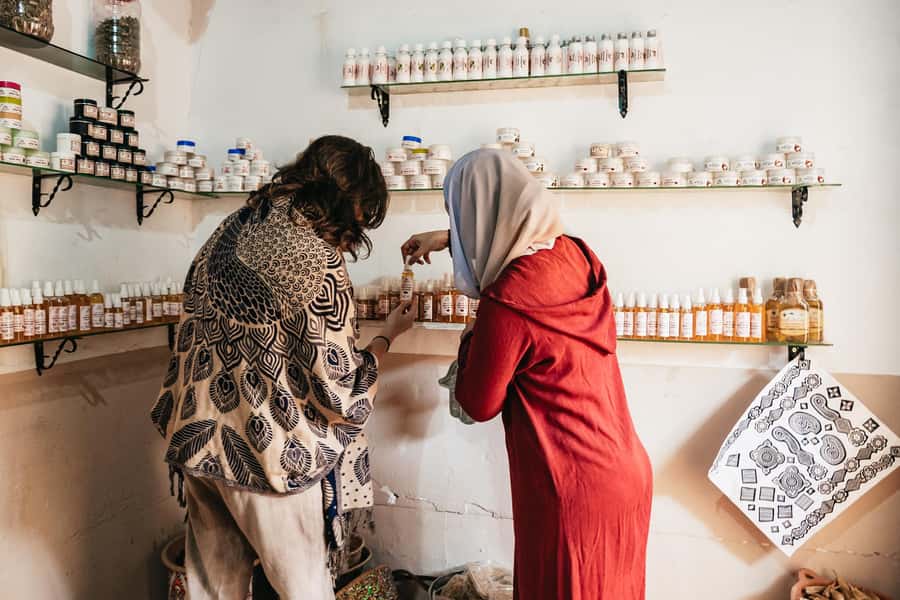 From Marrakech: High Atlas Mountains and 5 Valleys Day Trip - Asni, fruit trees, and the Saturday souk