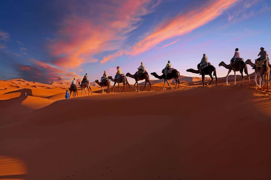 From Marrakech: Merzouga 3-Day Desert Safari with Food - Camp dinner, drums, and the cold after dark