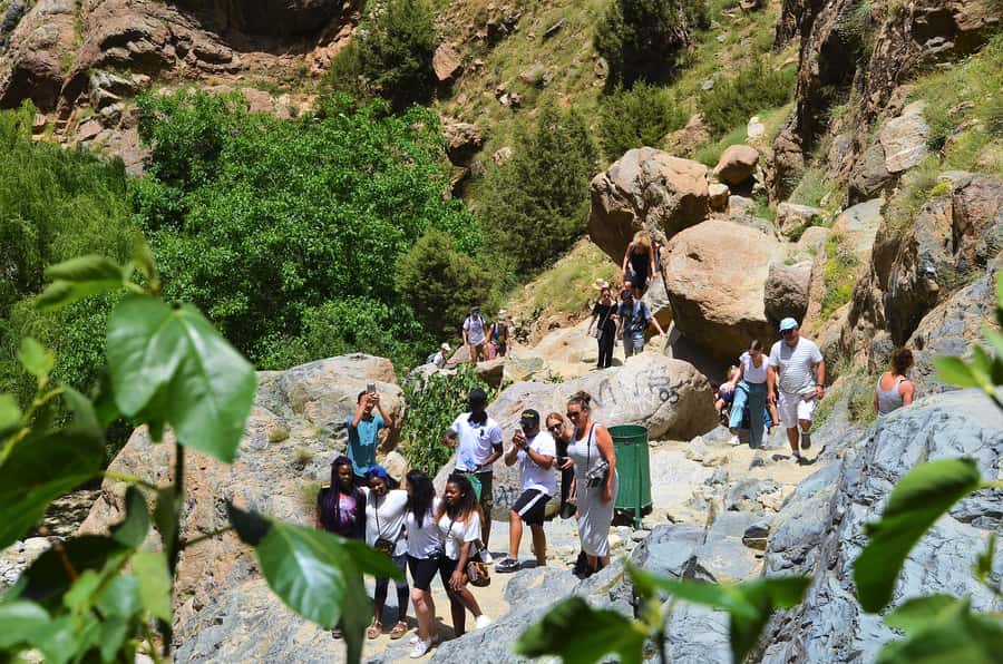 From Marrakech: Ourika Valley & Atlas Mountains Waterfalls - Setti Fatma and the seven waterfalls