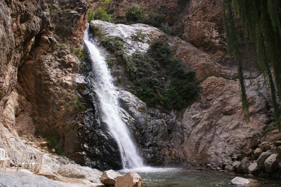 From Marrakech: Ourika Valley & Atlas Mountains Waterfalls - A riverside lunch beside the Ourika River