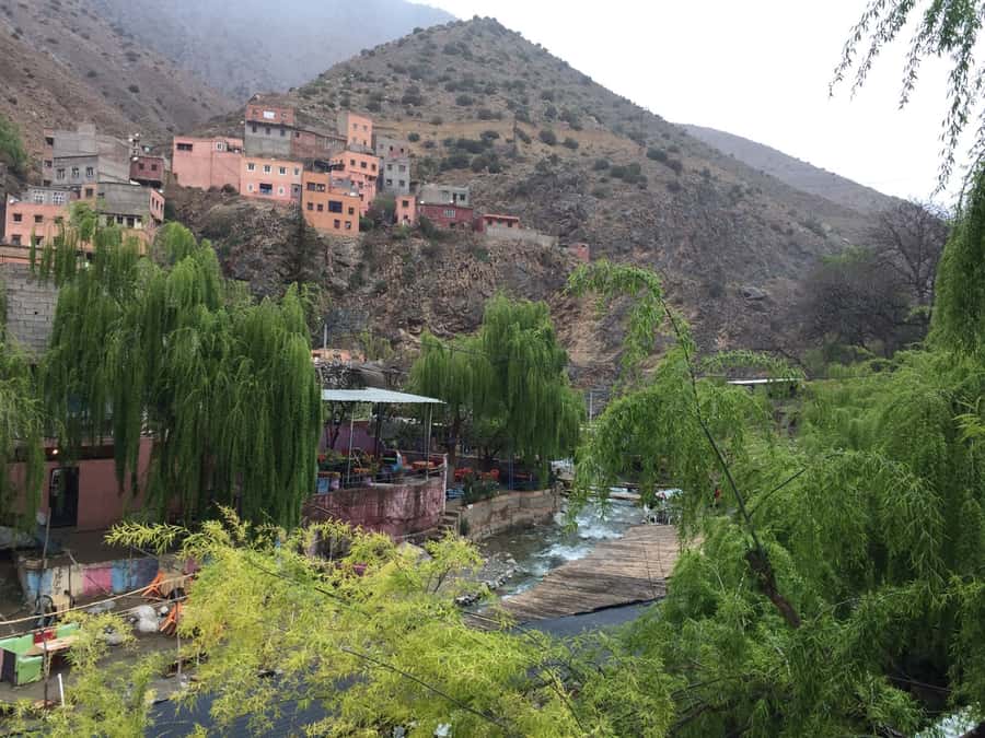 From Marrakech: Ourika Valley Day Trip with Lunch - Walking to the Setti Fatma waterfalls