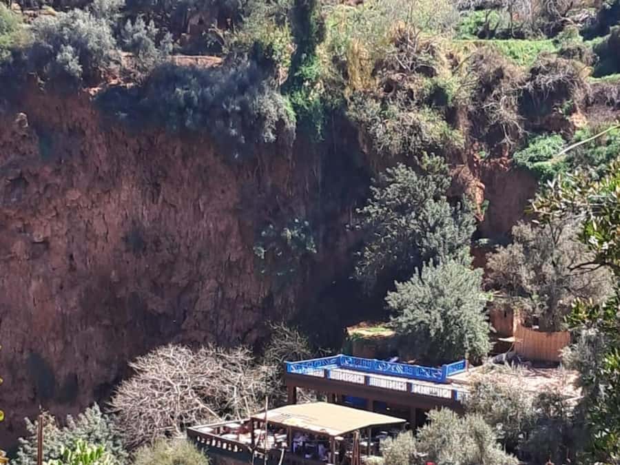 From Marrakech:Ouzoud Waterfalls Day Trip with Boat Tour - Monkeys, argan products, and the tourist side of the falls