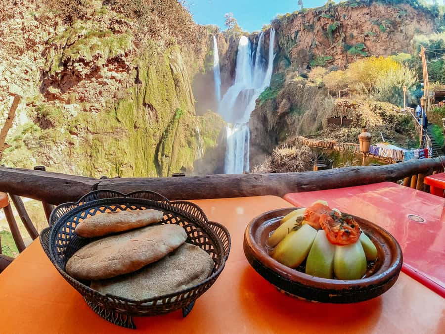 From Marrakech: Ouzoud Waterfalls Guided Hike and Boat Trip - Climbing back out and returning to Marrakech