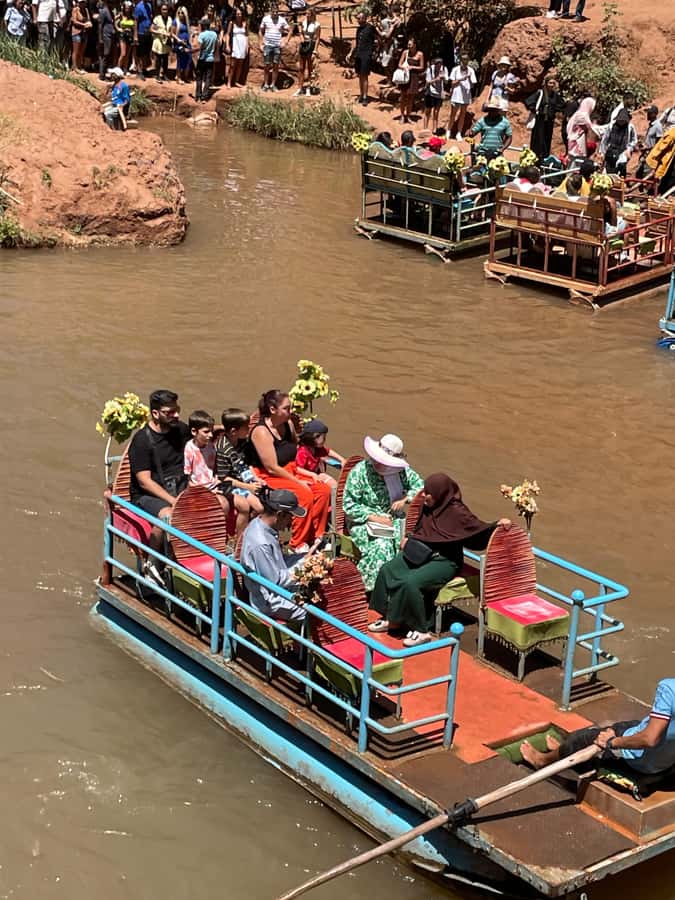 From Marrakech: Ouzoud Waterfalls Guided Hike and Boat Trip - Lunch with a view over Ouzoud