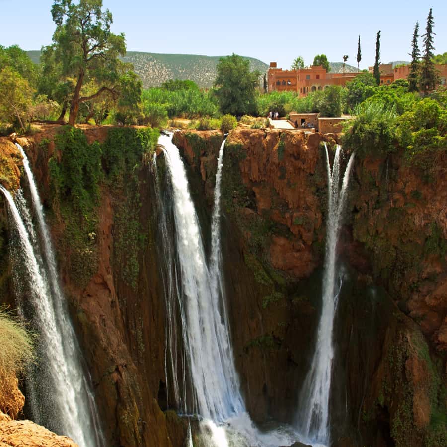 From Marrakech: Ouzoud Waterfalls Guided Tour and Boat Ride - Arriving at the Ouzoud Waterfalls