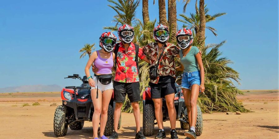 From Marrakech: Palm Grove Quad Bike Tour with Mint Tea - The Palm Grove changes the mood