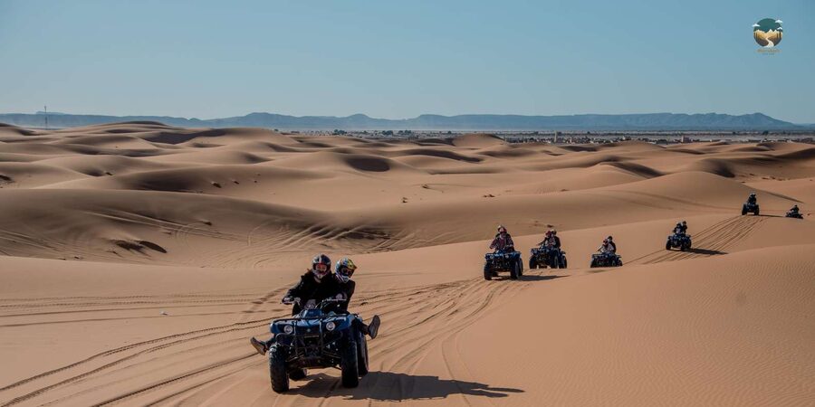 From Marrakech: Quad, Camel, & Dinner 3-Day Merzouga Tour - Guides, drivers, and group atmosphere