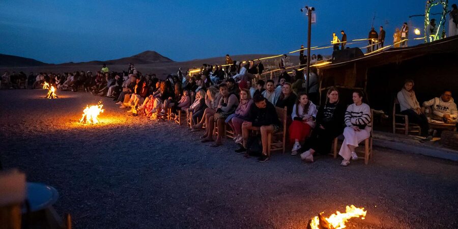 From Marrakech: Sunset Desert Tour with Camel Ride & Dinner - The camel ride: scenic, gentle, and short
