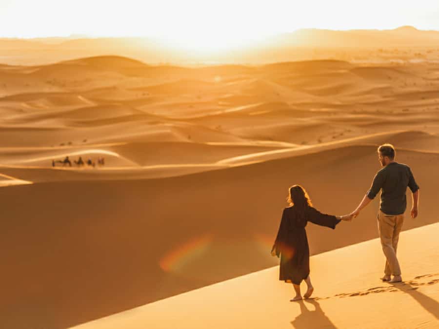 From Marrakech: Unforgettable 3-Day Desert Tour to Fes - From Marrakech to the Tizi nTichka pass