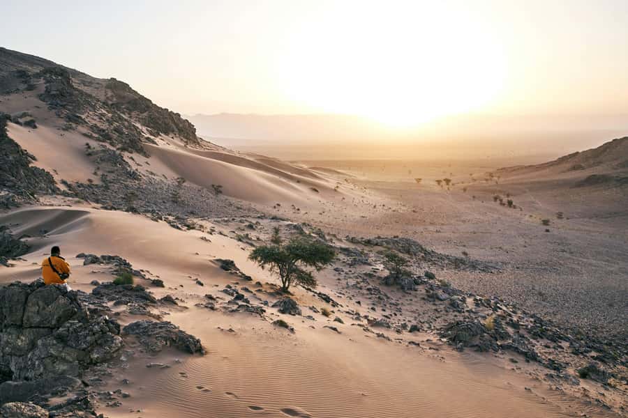 From Marrakech: Zagora 2-Day Desert Safari with Food & Camp - The sunset ride into Zagora