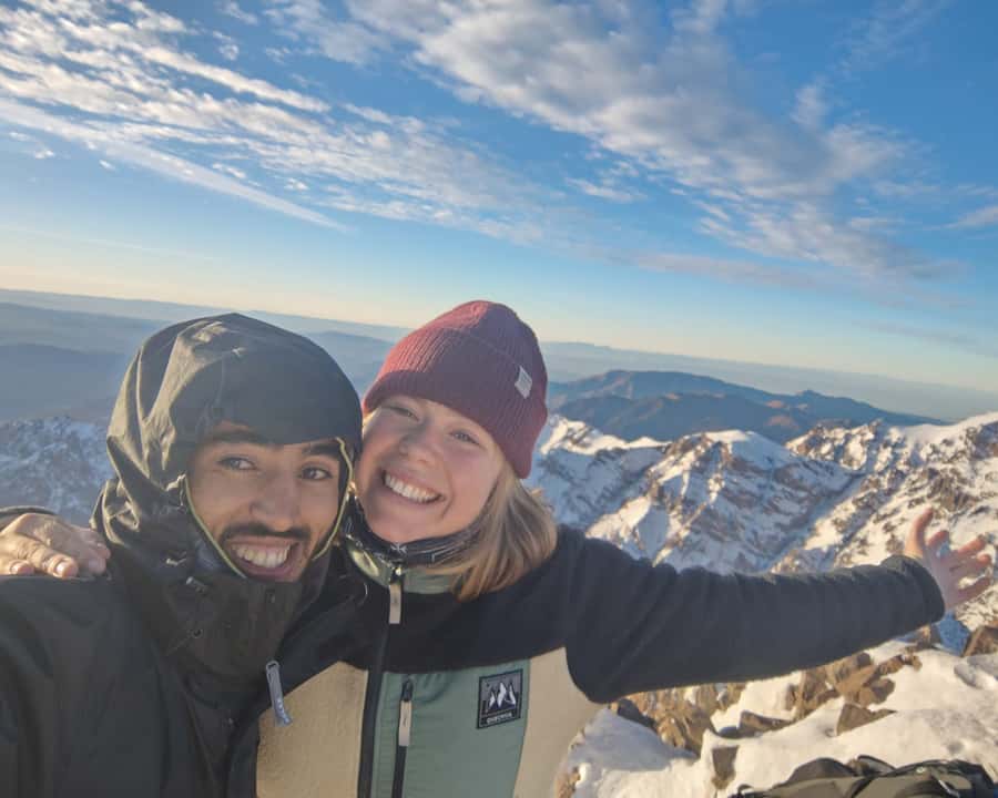 From Marrakesh: 2-Day Mount Toubkal Trek - Day one follows the Mizane Valley to 2,500 meters
