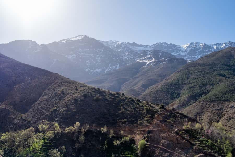 From Marrakesh: Atlas Mountains Talamrout Summit Day Hike - The first climb through Ait Souka and Tamatert