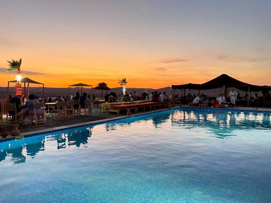 From Marrakesh: Sunset Dinner in Agafay at Berber Camp - Optional camel rides and quad biking