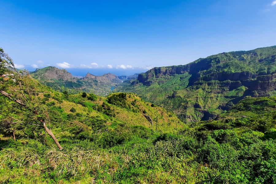 From Port of Praia: Island Tour for Cruise Ship passengers - From Praia port to Santiago’s mountain roads