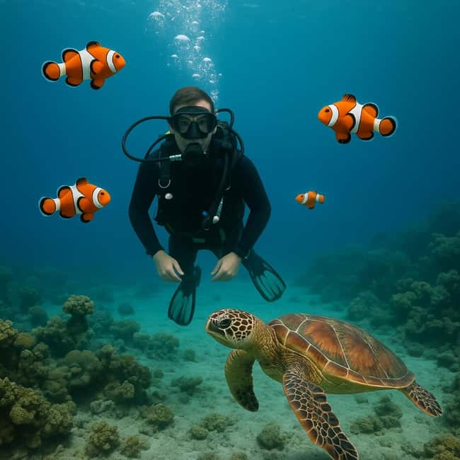 From Sharm: Ras Muhammed & White Island By Boat & intro Dive - What happens at the port and on the yacht
