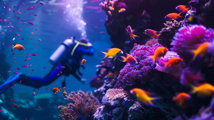 From Sharm: Ras Muhammed & White Island By Boat & intro Dive - White Island and the boat lunch