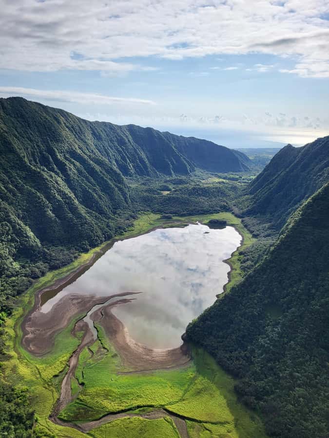From St Pierre: helicopter flight over the whole of Reunion Island - Piton de la Fournaise and the Volcanic Interior