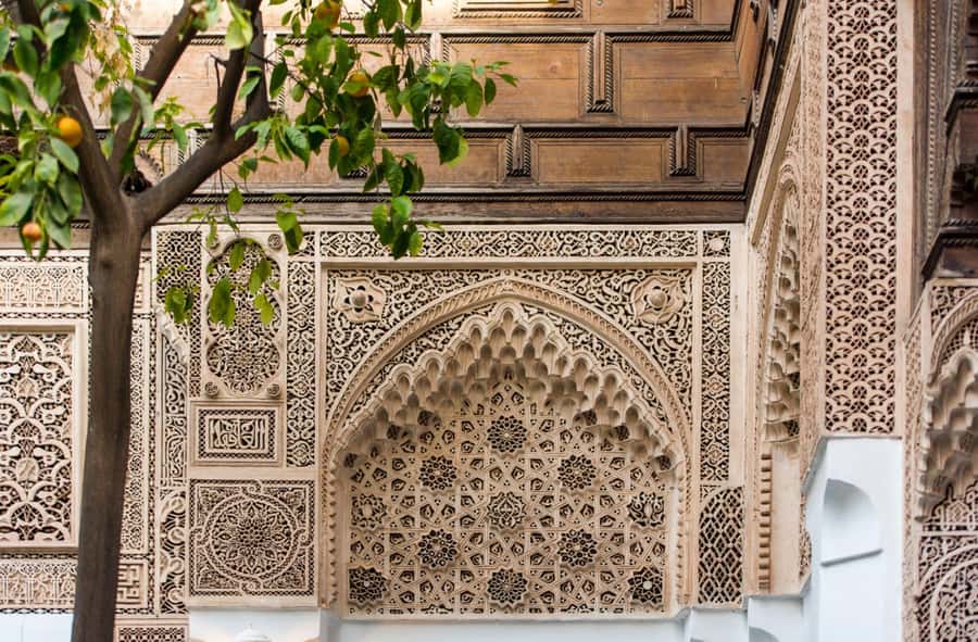 From Taghazout or Agadir: Marrakech Guided Day Trip - Following the guide through the Medina and souks