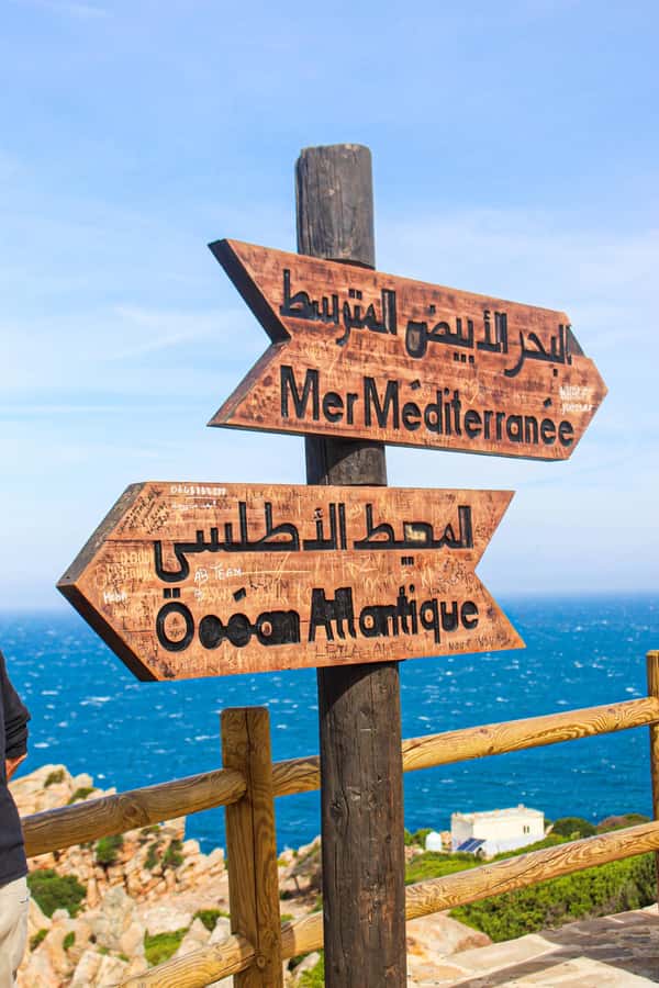 From Tangier: Full-Day Tangier, Asilah, & Cape Spartel Tour - Cape Spartel and the meeting of two seas