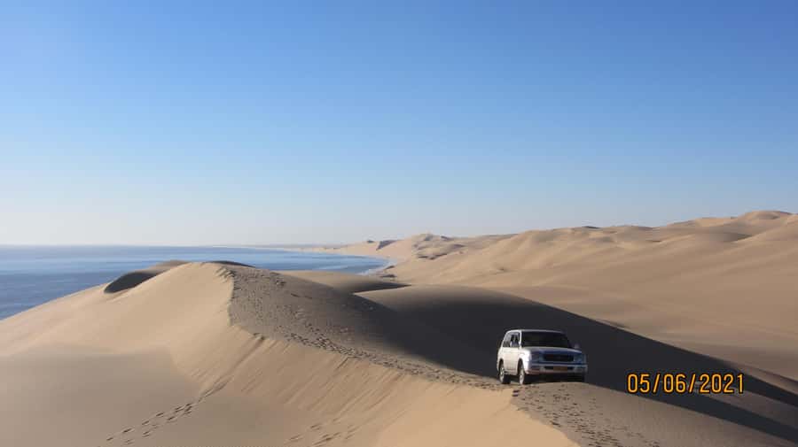 From Walvis Bay: Sandwich Harbour World Heritage Site - Sandboarding for a little extra excitement