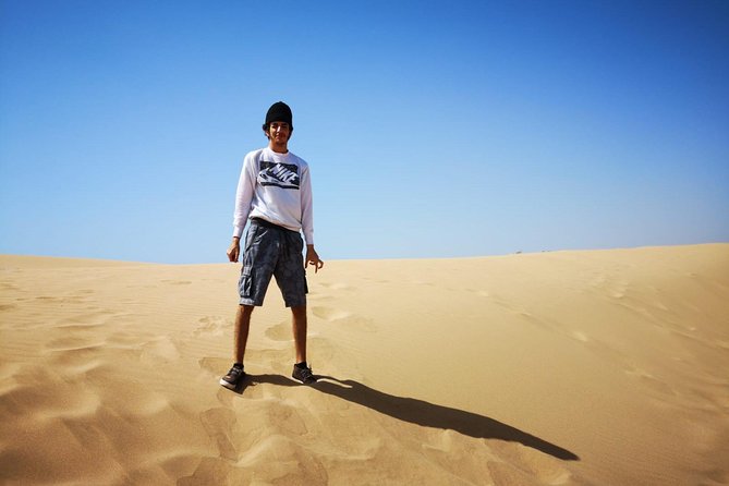 Full-Day Safari Small Desert With Lunch - Guides named Abdallah, Mohamed, Ilyas, and Sufyaan