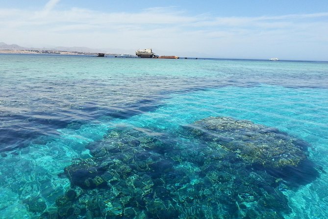 Full Relaxing Day To The Red Sea From Cairo Or Giza Hotel - The beach, pool, and rocky shoreline