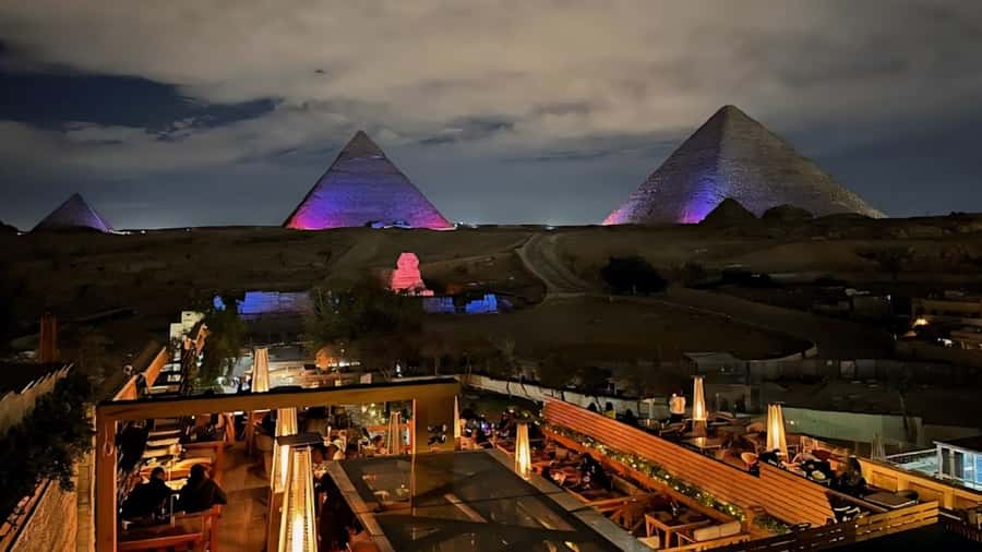 Giza: Dinner with Pyramids All Around You at Rooftop7000 - Key points to know before booking