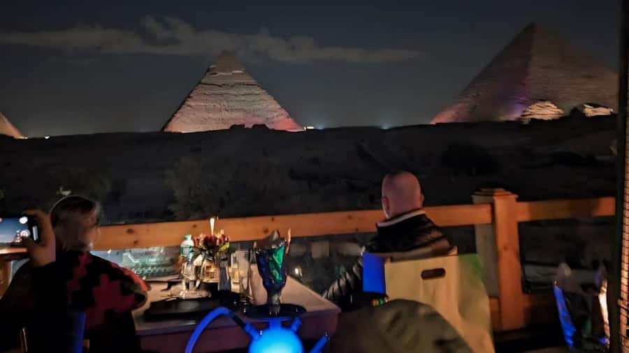 Giza: Dinner with Pyramids All Around You at Rooftop7000 - The two-hour dinner and set menu