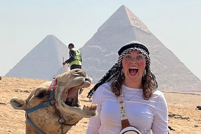 Giza pyramids all inclusive lunch, fees,camel&inside 3rd pyramid - Why this compact Giza tour works