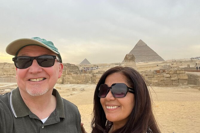 Giza pyramids all inclusive lunch, fees,camel&inside 3rd pyramid - Seeing the Sphinx after the pyramids