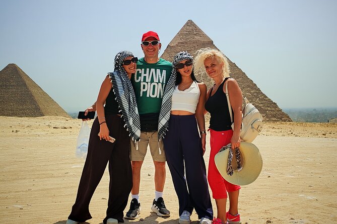 Giza pyramids all inclusive lunch, fees,camel&inside 3rd pyramid - Choosing the pyramid interior option