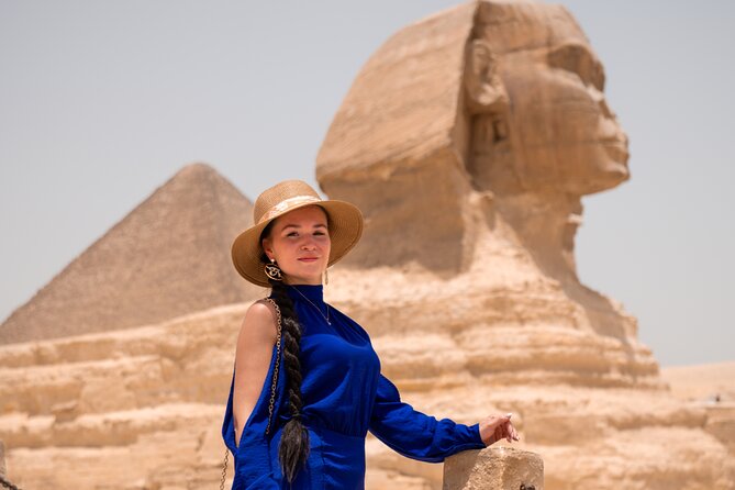 Giza Pyramids Photoshoot with Jumping Horse, Camel and Sphinx - The Great Sphinx from several angles
