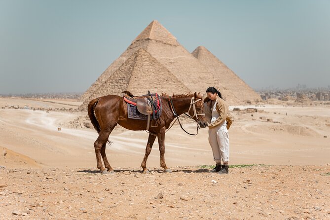Giza Pyramids Photoshoot with Jumping Horse, Camel and Sphinx - Is $100 per person good value?