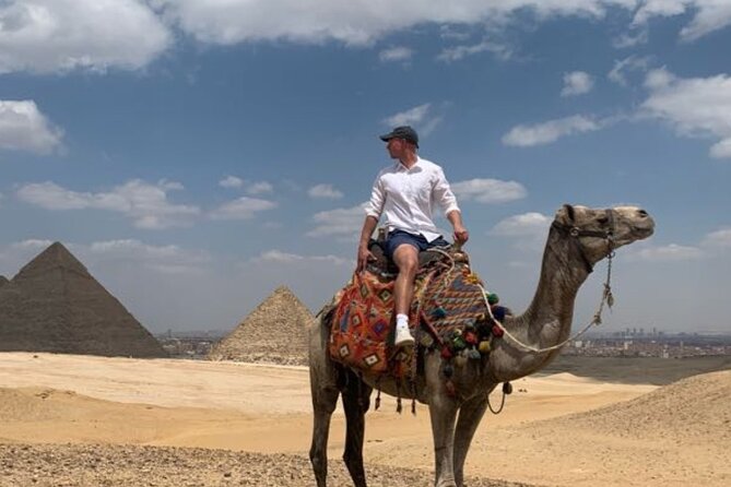 Giza Pyramids private tour, ATV bike, Lunch, Camel ride, shopping - From your accommodation to the Giza Plateau
